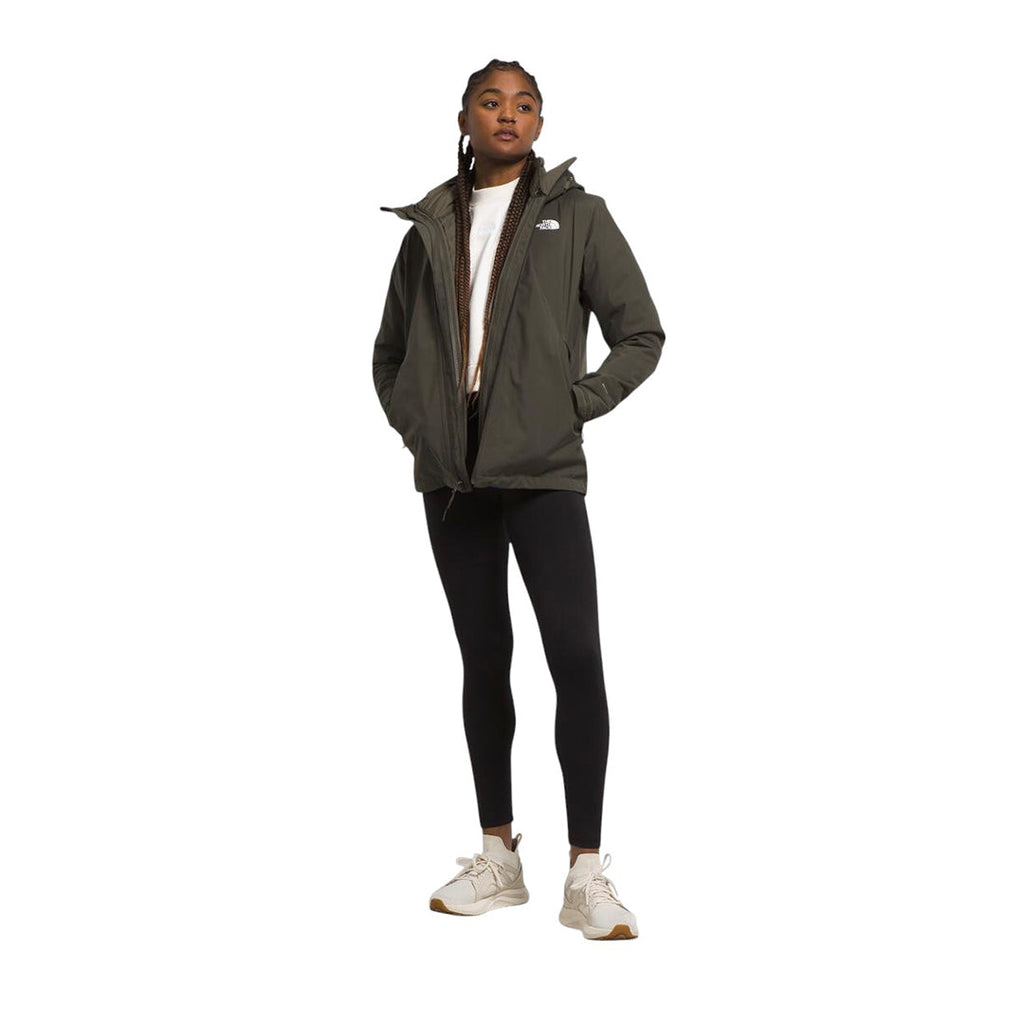 CHAQUETA CARTO PARA MUJER COLOR OLIVO