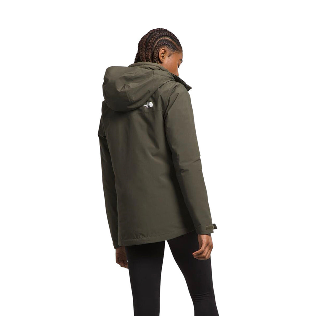 CHAQUETA CARTO PARA MUJER COLOR OLIVO