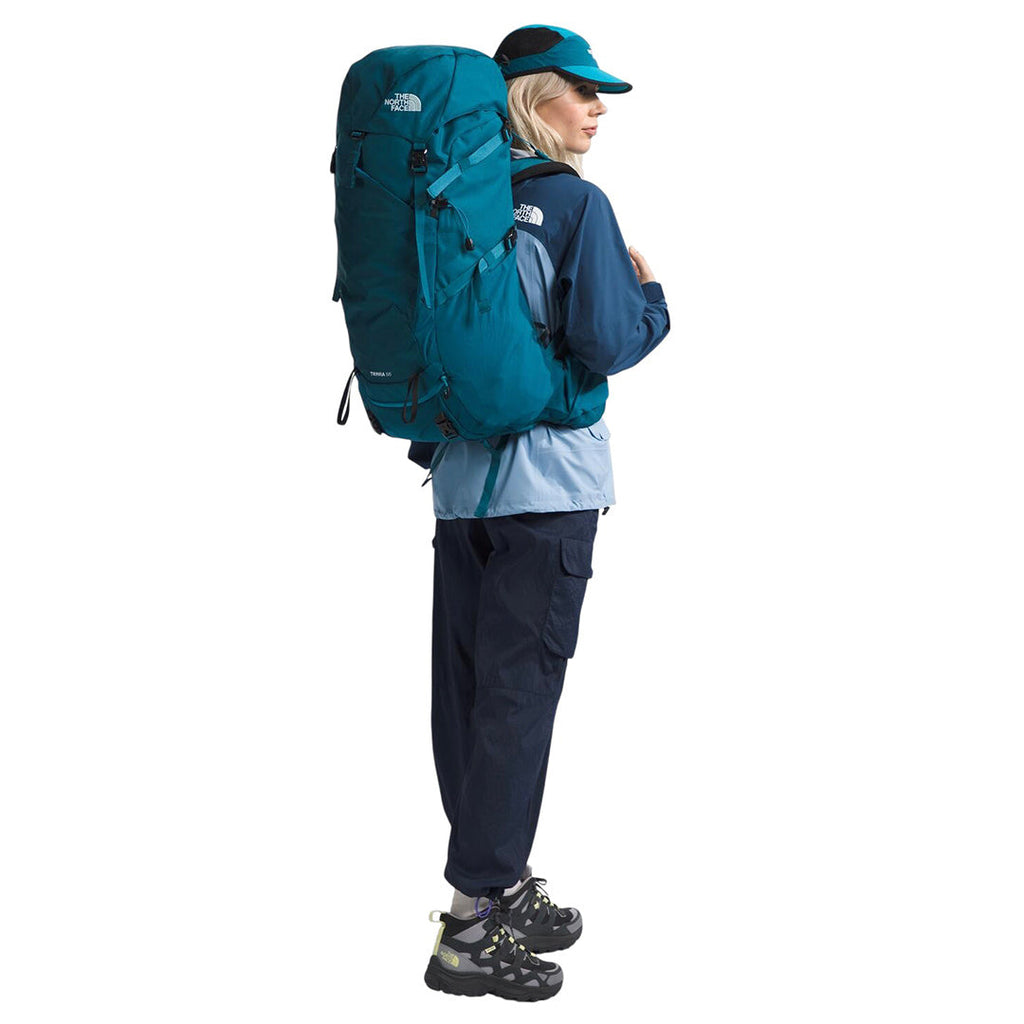 Mochila Terra 55 unisex color turquesa