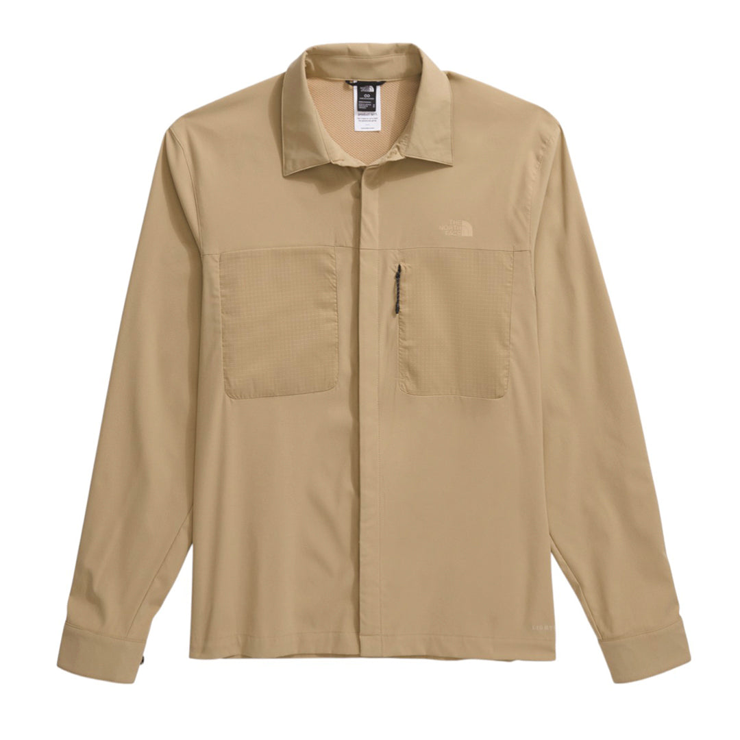 Camisa Lightrange Hike para hombre color beige