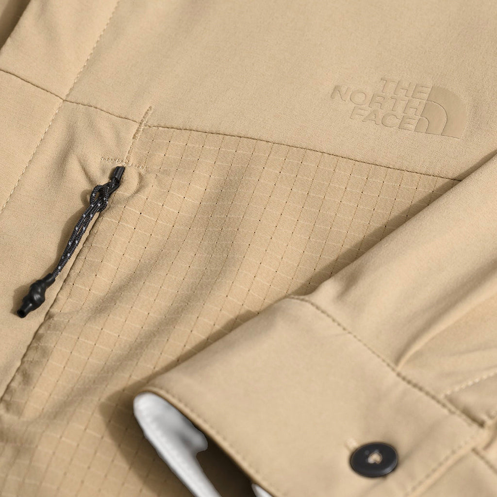 Camisa Lightrange Hike para hombre color beige