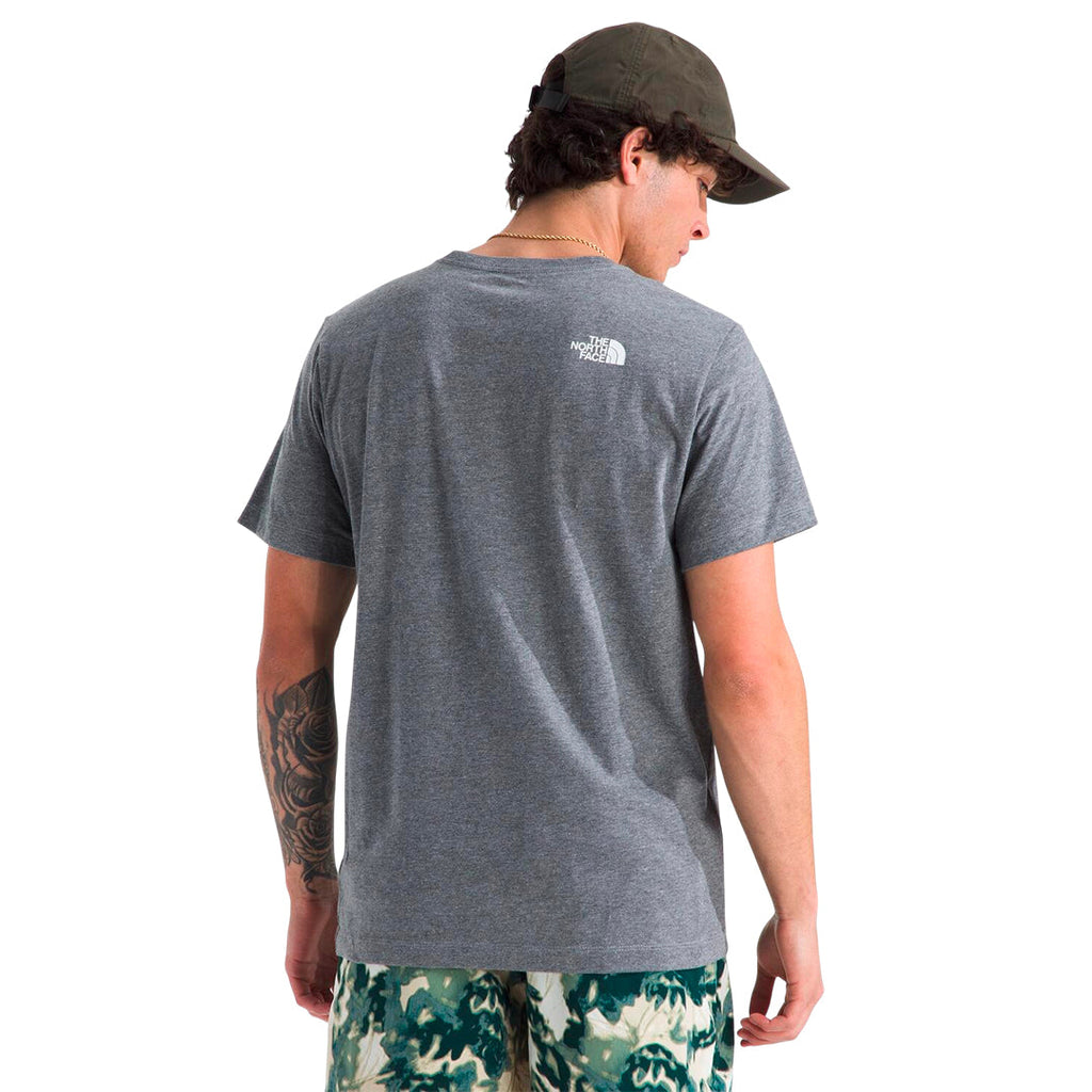 Camiseta Half Dome Ss Tee para hombre color gris