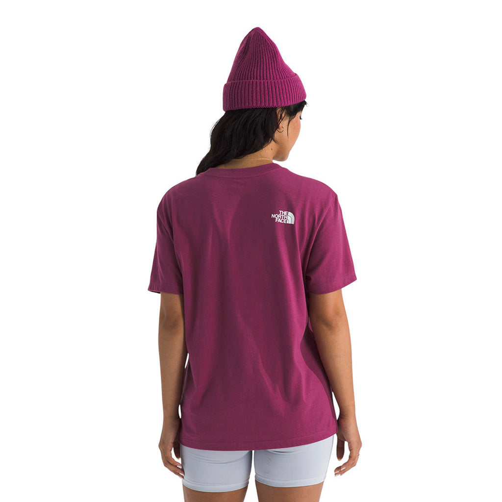 CAMISETA HALF DOME PARA MUJER COLOR MAGENTA