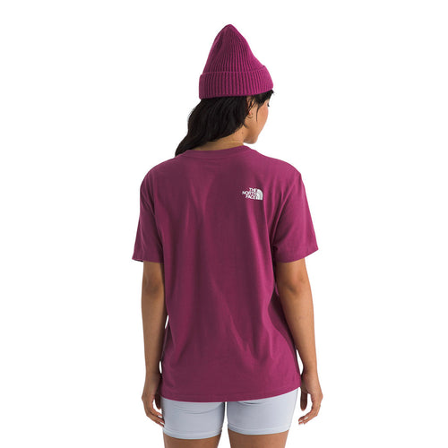 CAMISETA HALF DOME PARA MUJER COLOR MAGENTA