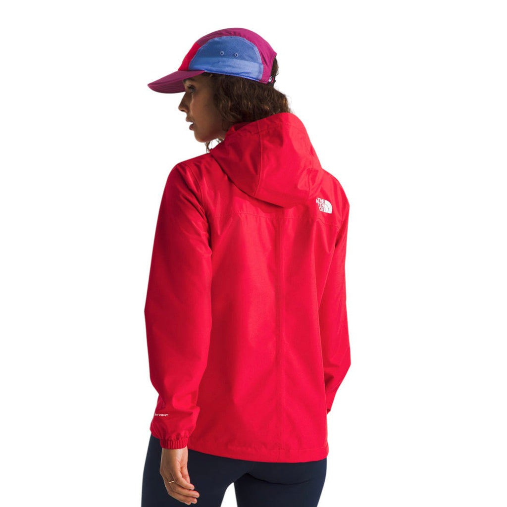 Chaqueta impermeable Antora Rain para mujer color fucsia