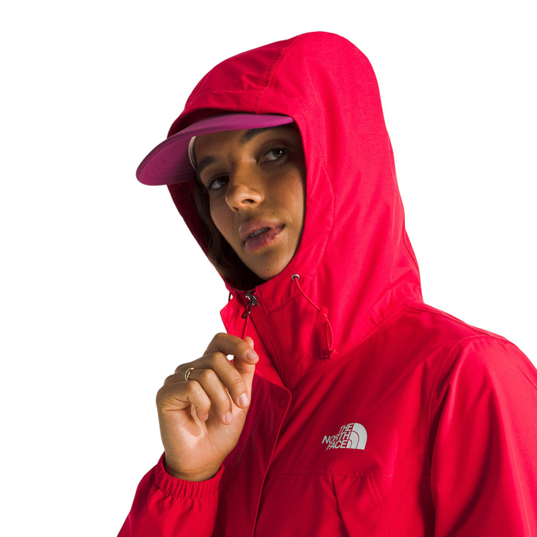 Chaqueta impermeable Antora Rain para mujer color fucsia