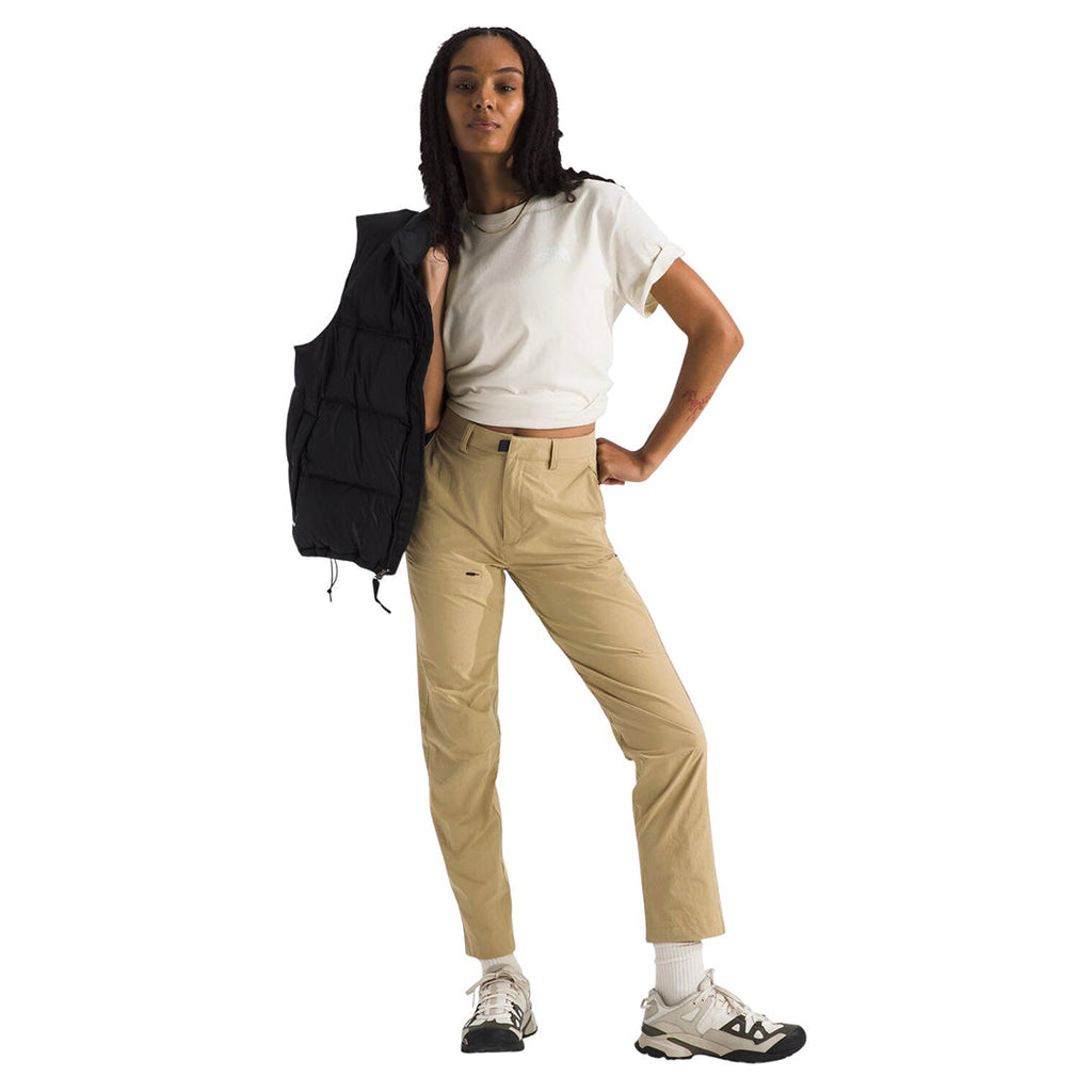 Camiseta Evolution Ss Tee para mujer color blanco