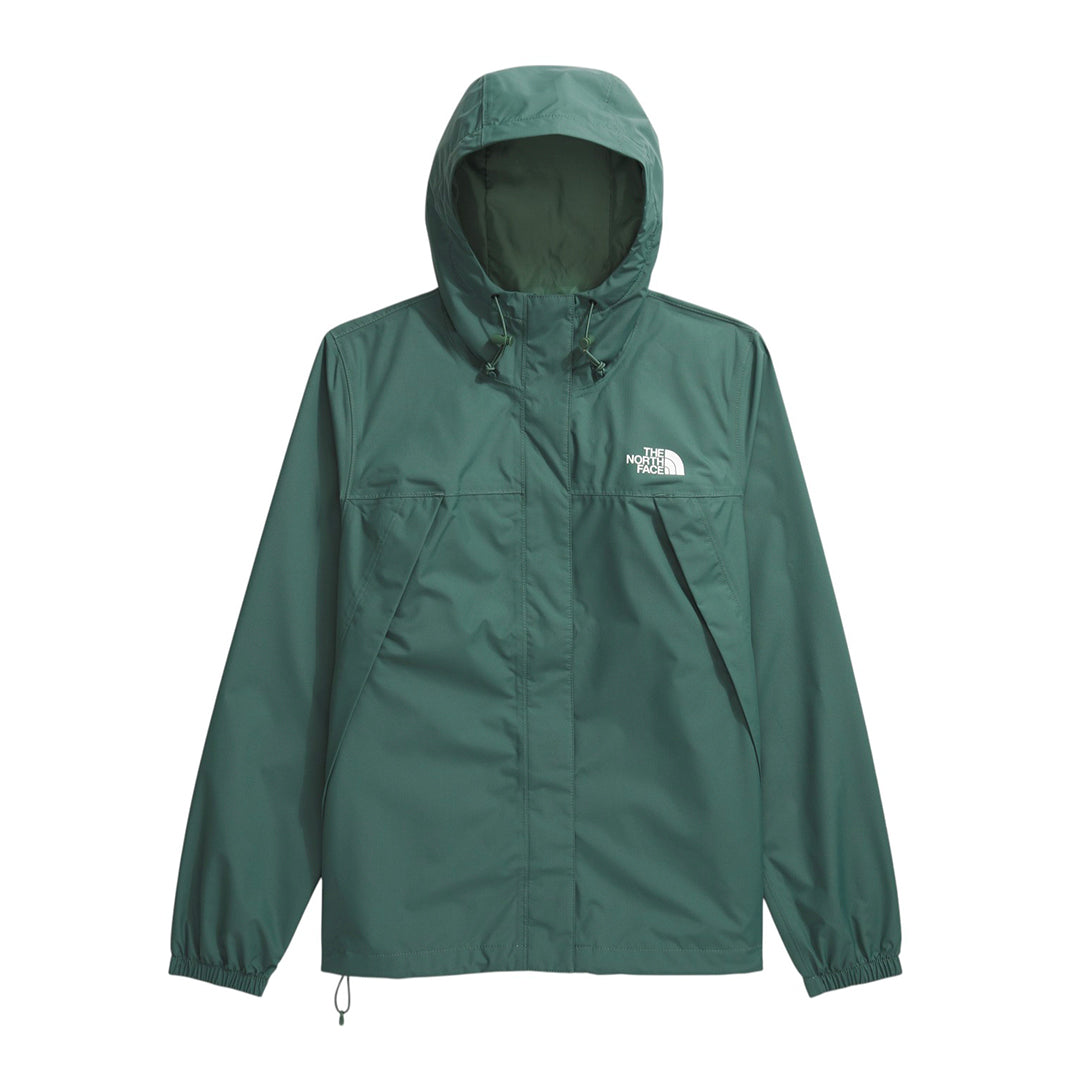 Chaqueta impermeable Antora Rain para mujer color verde