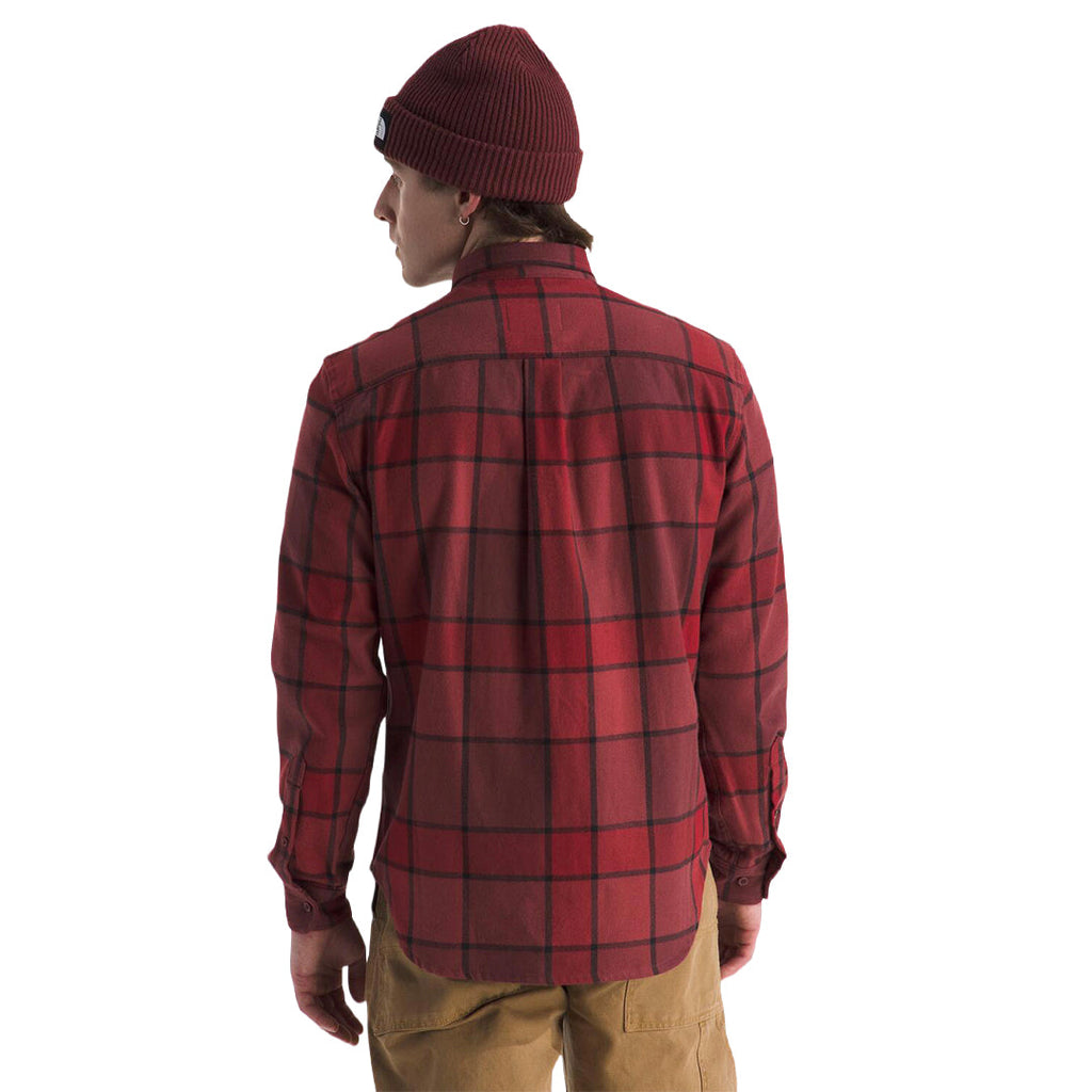 Camisa Arroyo Flannel para hombre color rojo