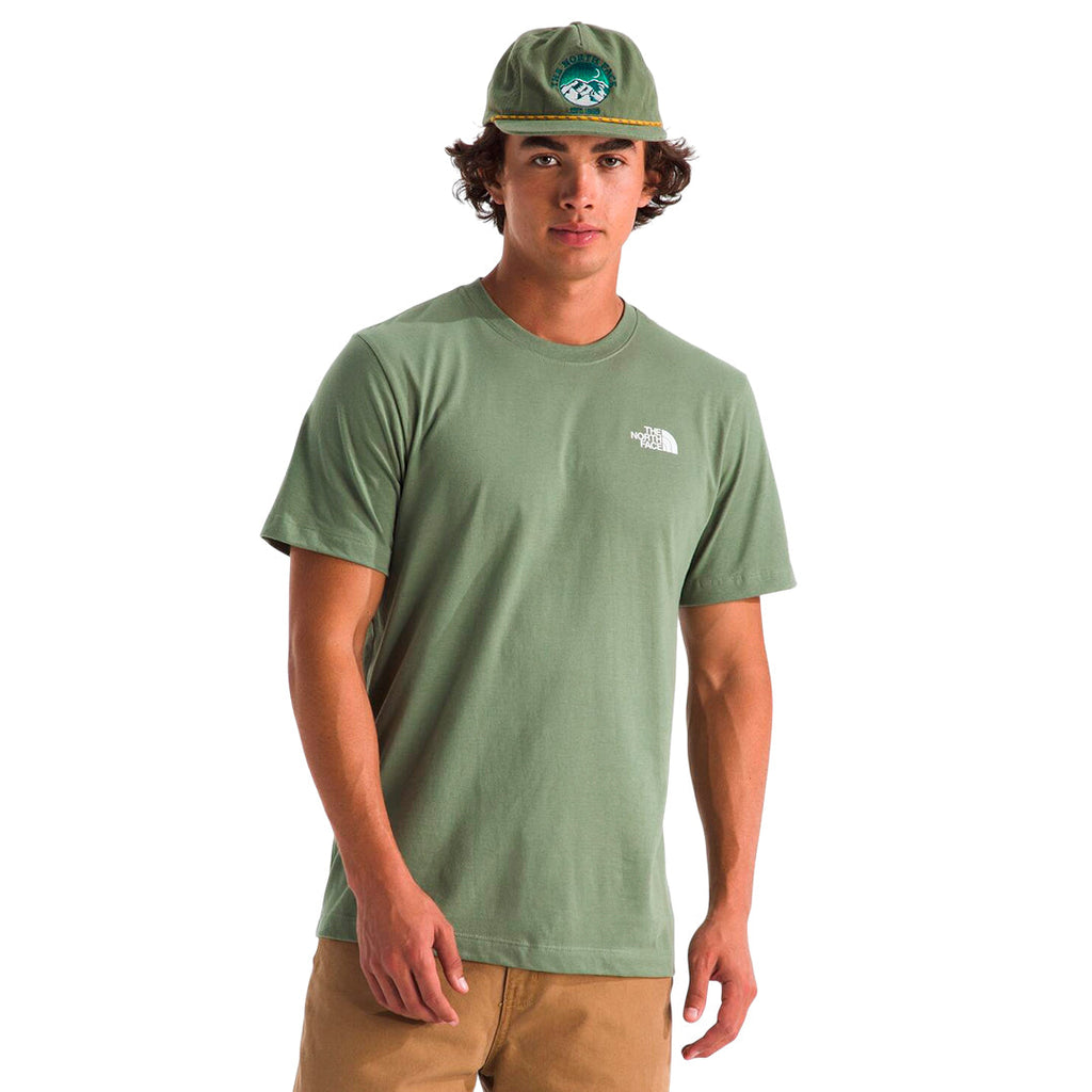 Camiseta Ss Toss Fill para hombre color verde